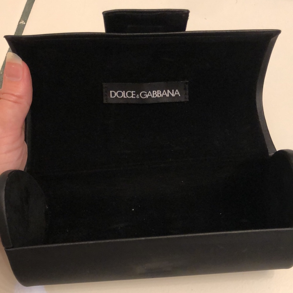 Dolce & Gabbana Shield-Style Tortoiseshell Brown Sunglasses w/ Case, Style #2030 - Picture 10 of 14